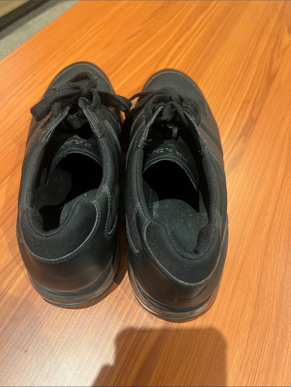 Prada Black Men’s Low-Top Athletic Sneakers - Picture 5 of 8